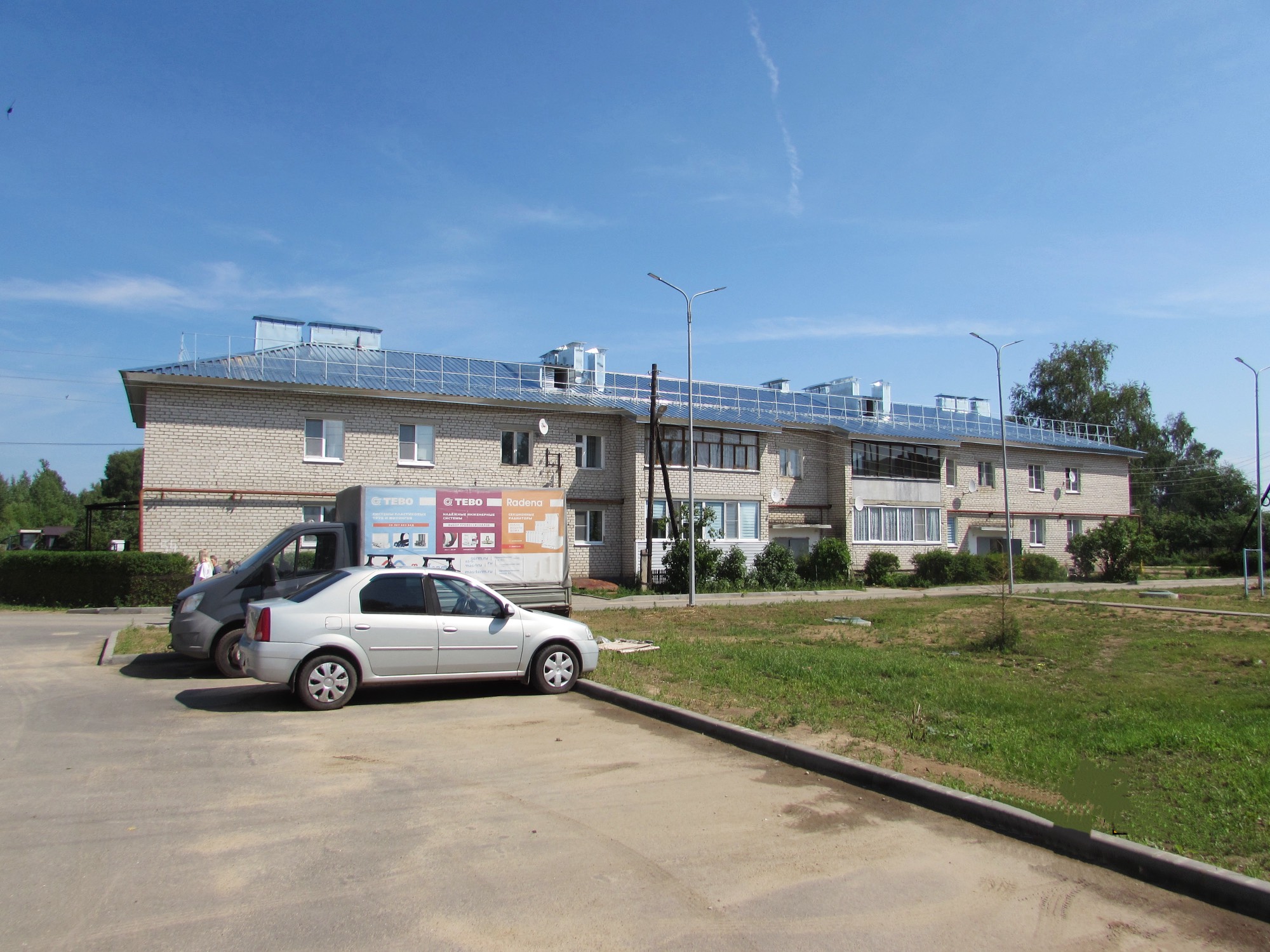 В Некрасовском районе продолжается капитальный ремонт домов